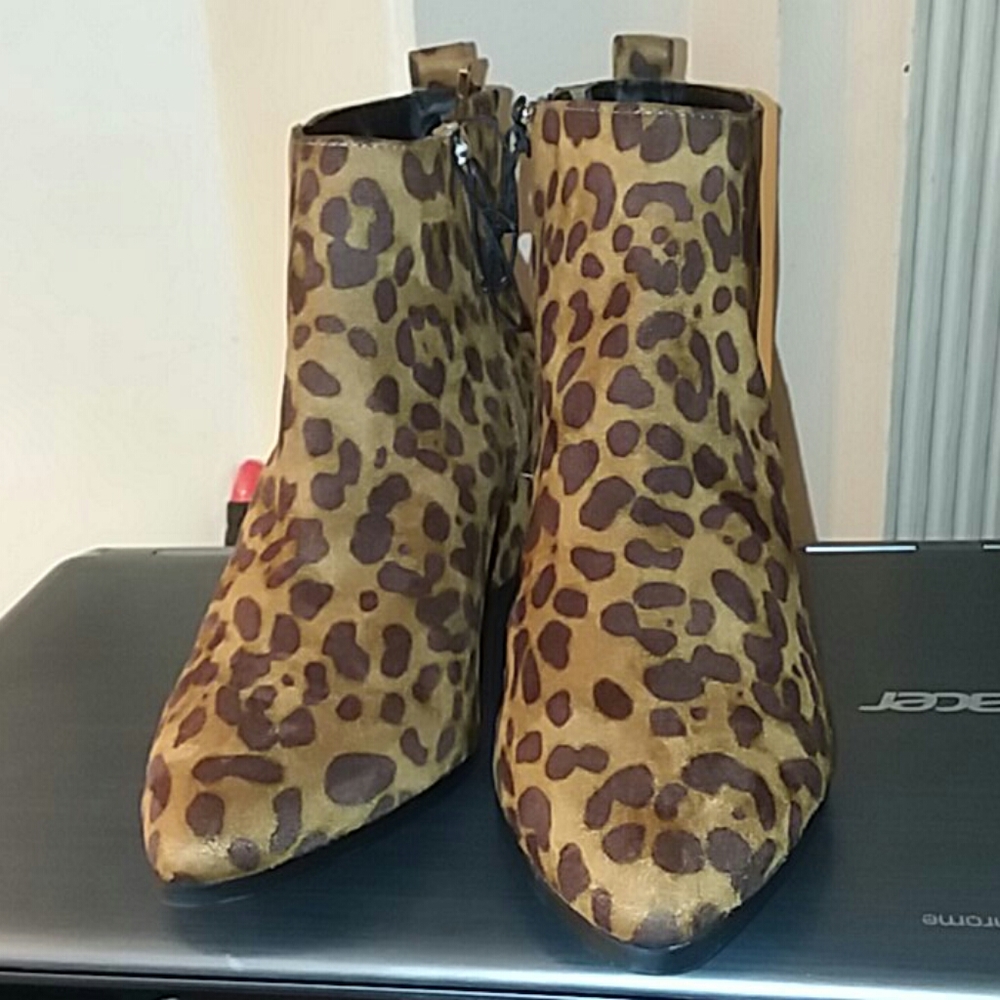 New Women's Target Brand A New Day Leopard Boots
